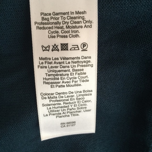 NWT DKNY Crossover Open Back Sweater Size M - Picture 7 of 8